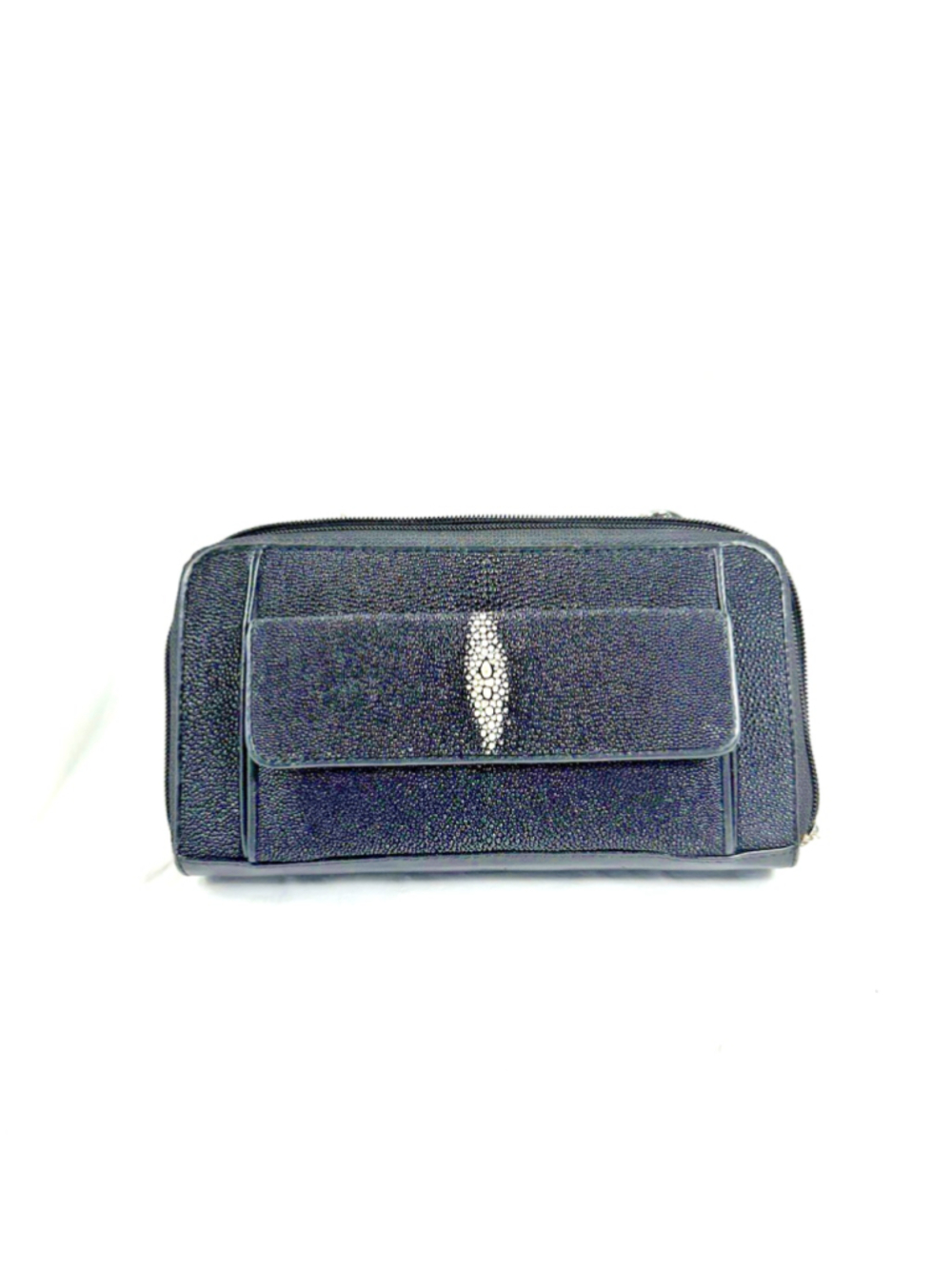 Authentic Stingray Skin Genuine Leather Small Handbag wallet purse